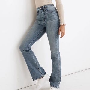 Madewell Skinny Flare Jeans in Ellsworth Wash